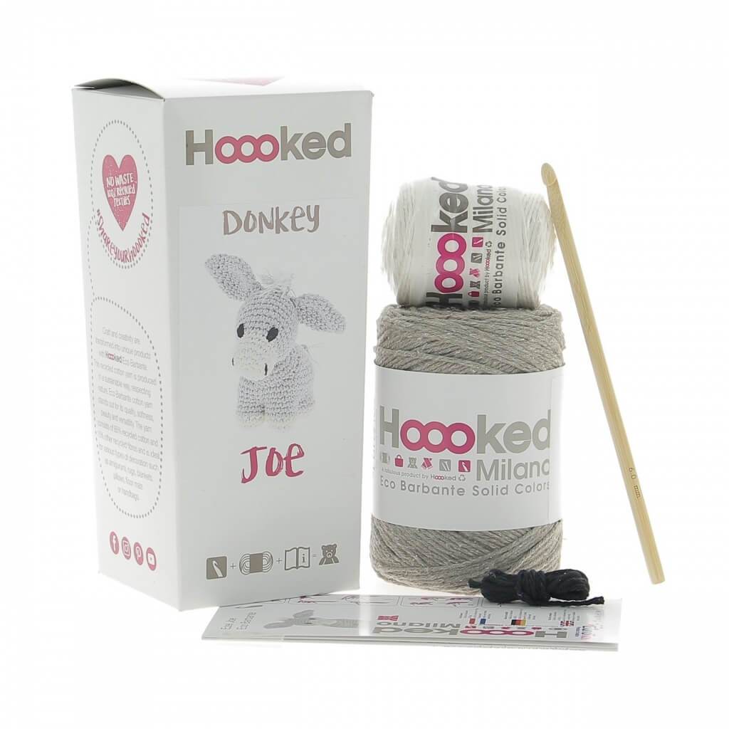 Amigurumi Esel Joe Häkelset - Hoooked - Image 2