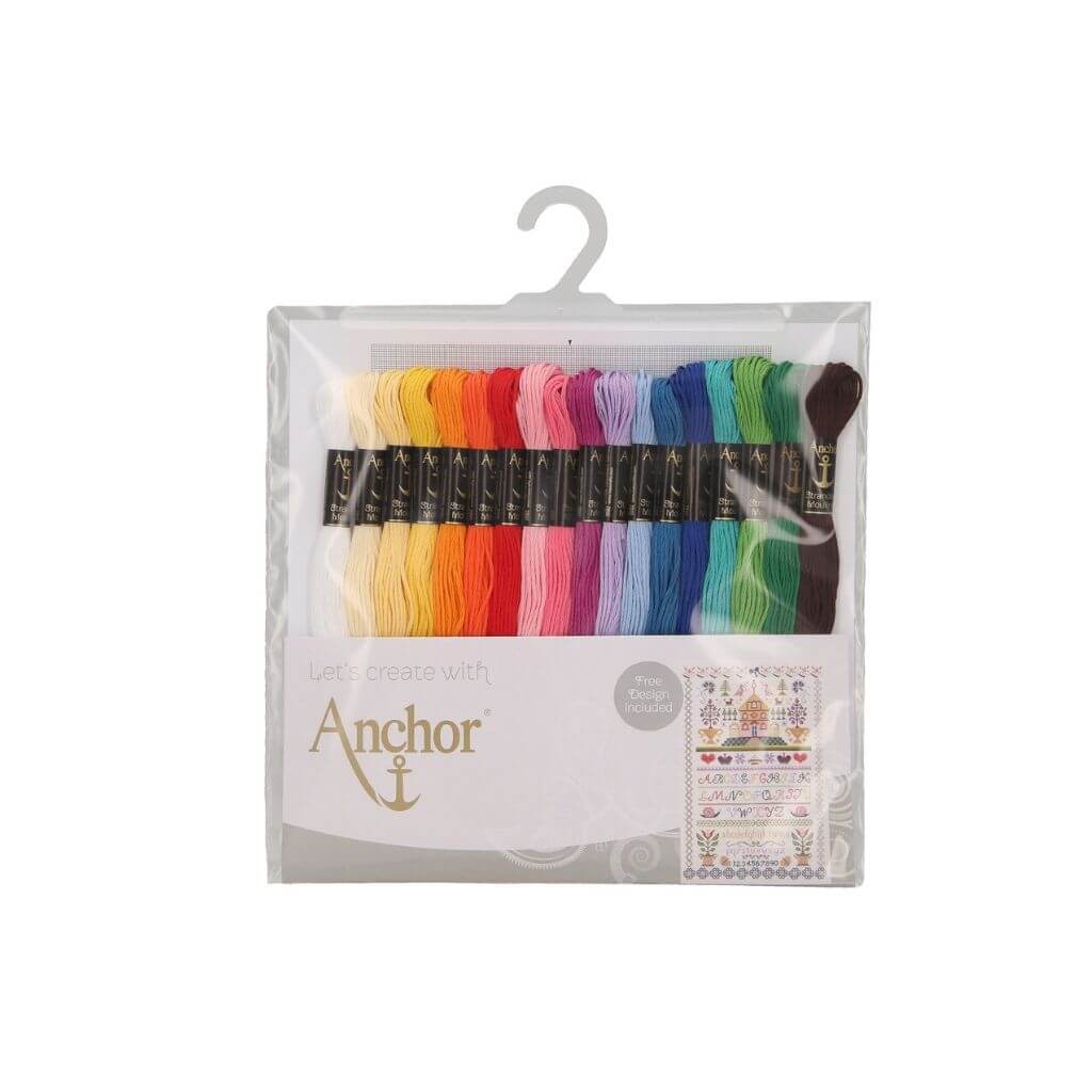 Anchor Essential Sortiment - 18 Farben
