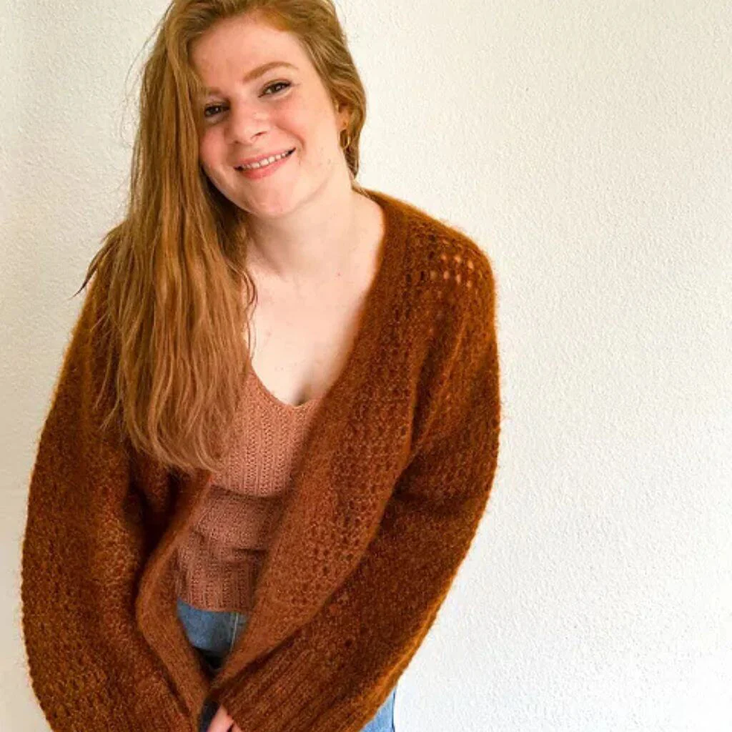 Aria Cardigan Strickanleitung - Rust Knitwear (PDF) - Image 4