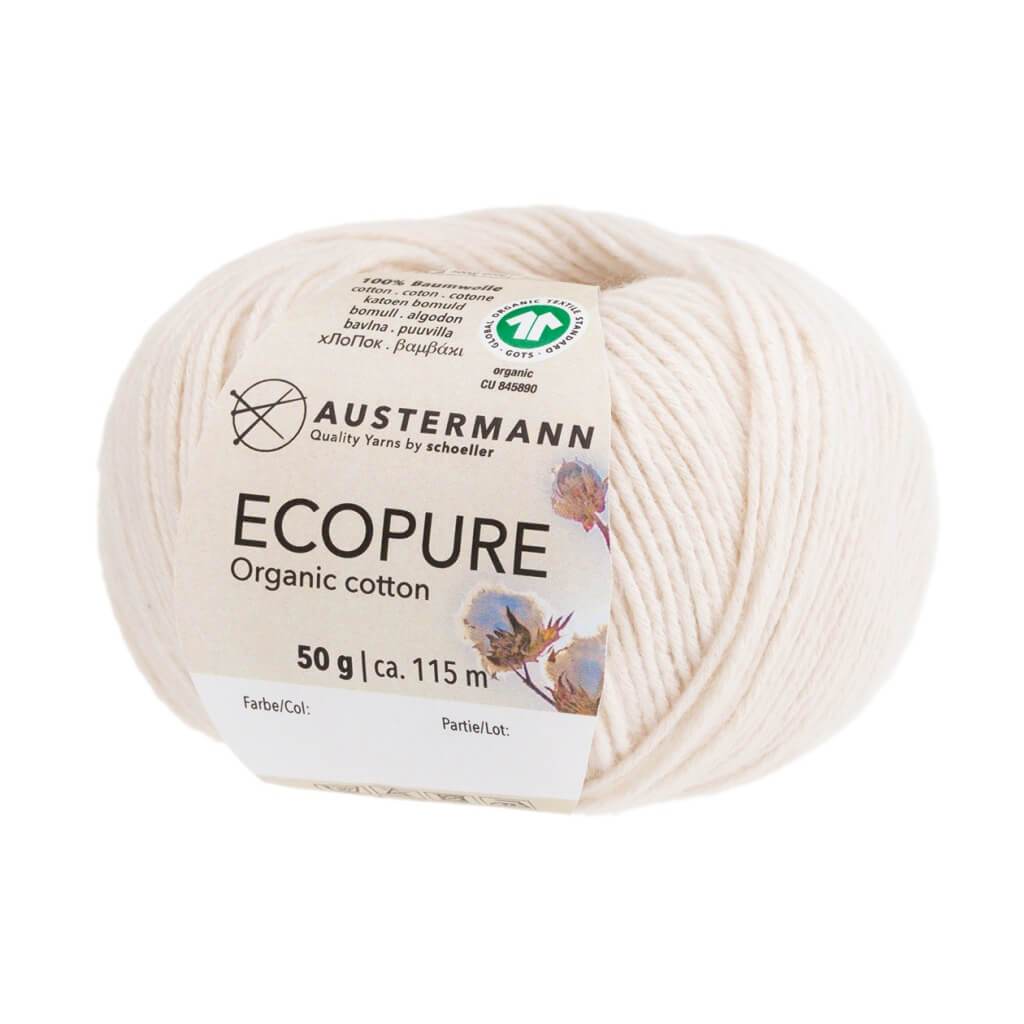 Austermann Ecopure 50g - Bio-Baumwollgarn