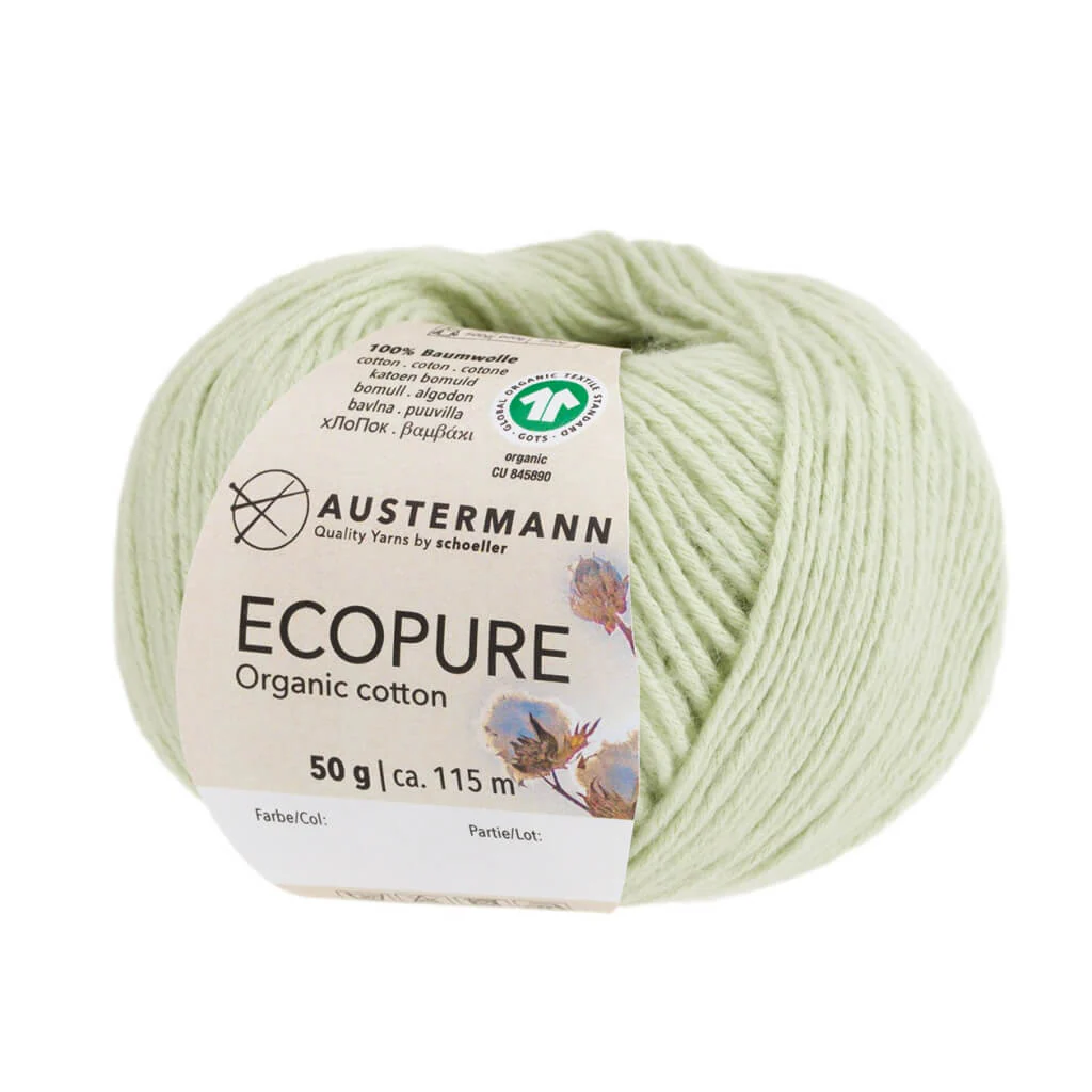 Austermann Ecopure 50g - Bio-Baumwollgarn - Image 6