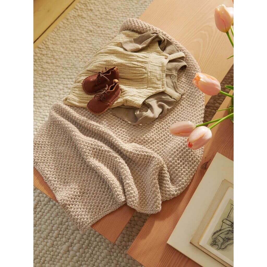 Baby Bienendecke Strickanleitung - Sandnes Garn (Heft)