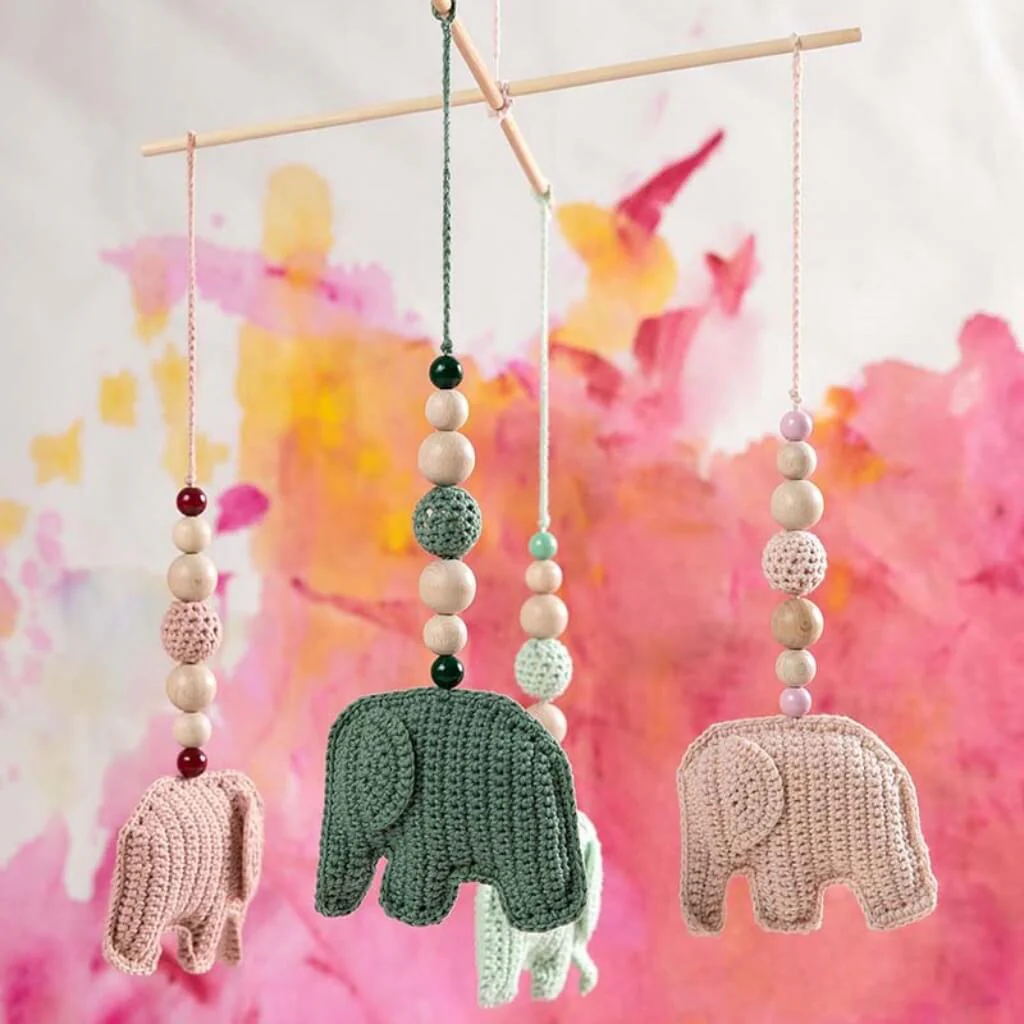 Baby-Mobile mit Elefanten Häkelanleitung - Lang Yarns (PDF) - Image 2