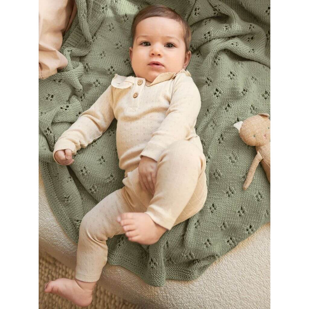 Baby Kleedecke Strickanleitung - Sandnes Garn (Heft)