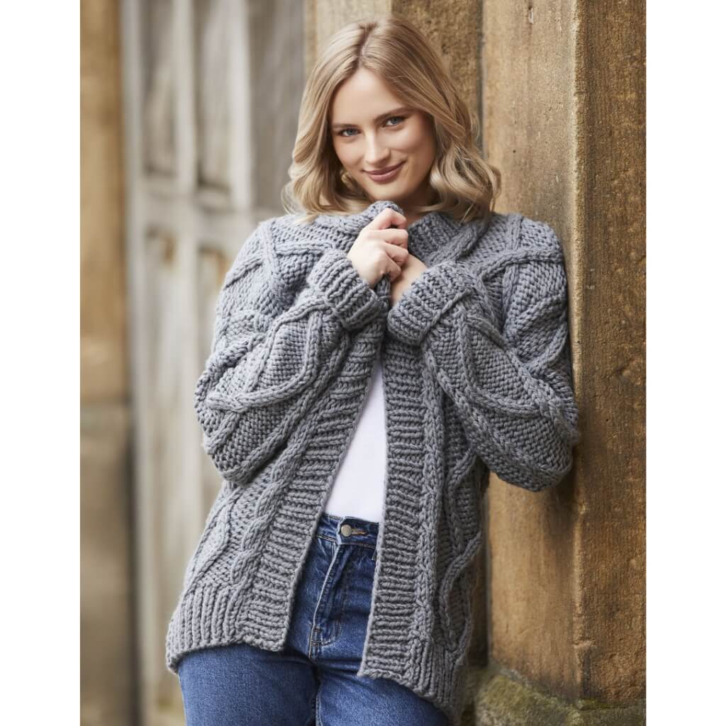 Damen-Jacke Cabled Jacket Strickanleitung - Rowan (Heft) - Image 3
