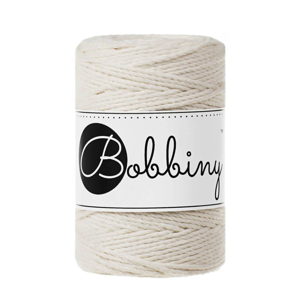 Bobbiny Makramee Garn 1,5 mm x 100 m gedreht - Image 10
