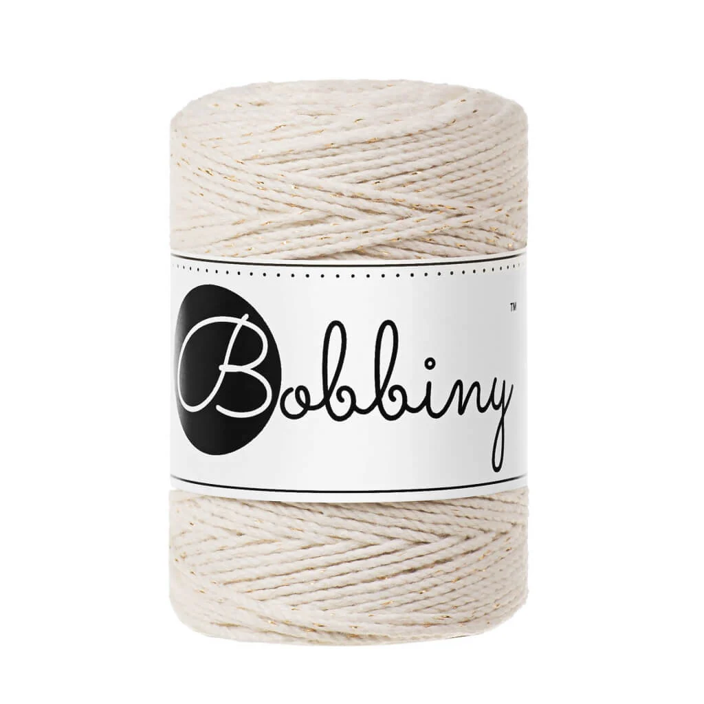 Bobbiny Makramee Garn 1,5 mm x 100 m gedreht - Image 25