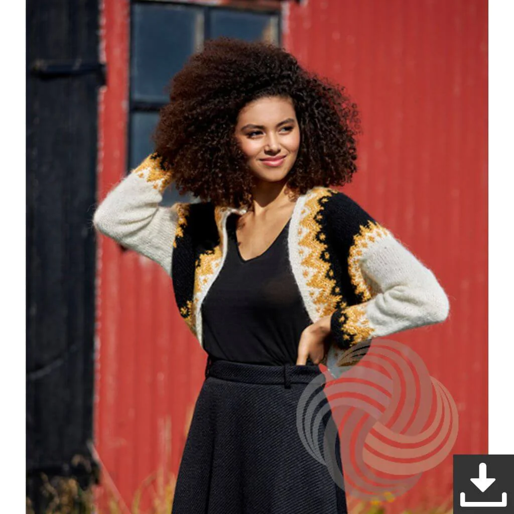 Bolero Carmen Strickanleitung - Lopi (PDF)
