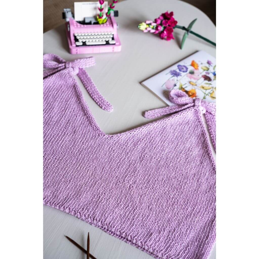 Bowline Top Strickanleitung - Wisteria Knitting (PDF) - Image 4