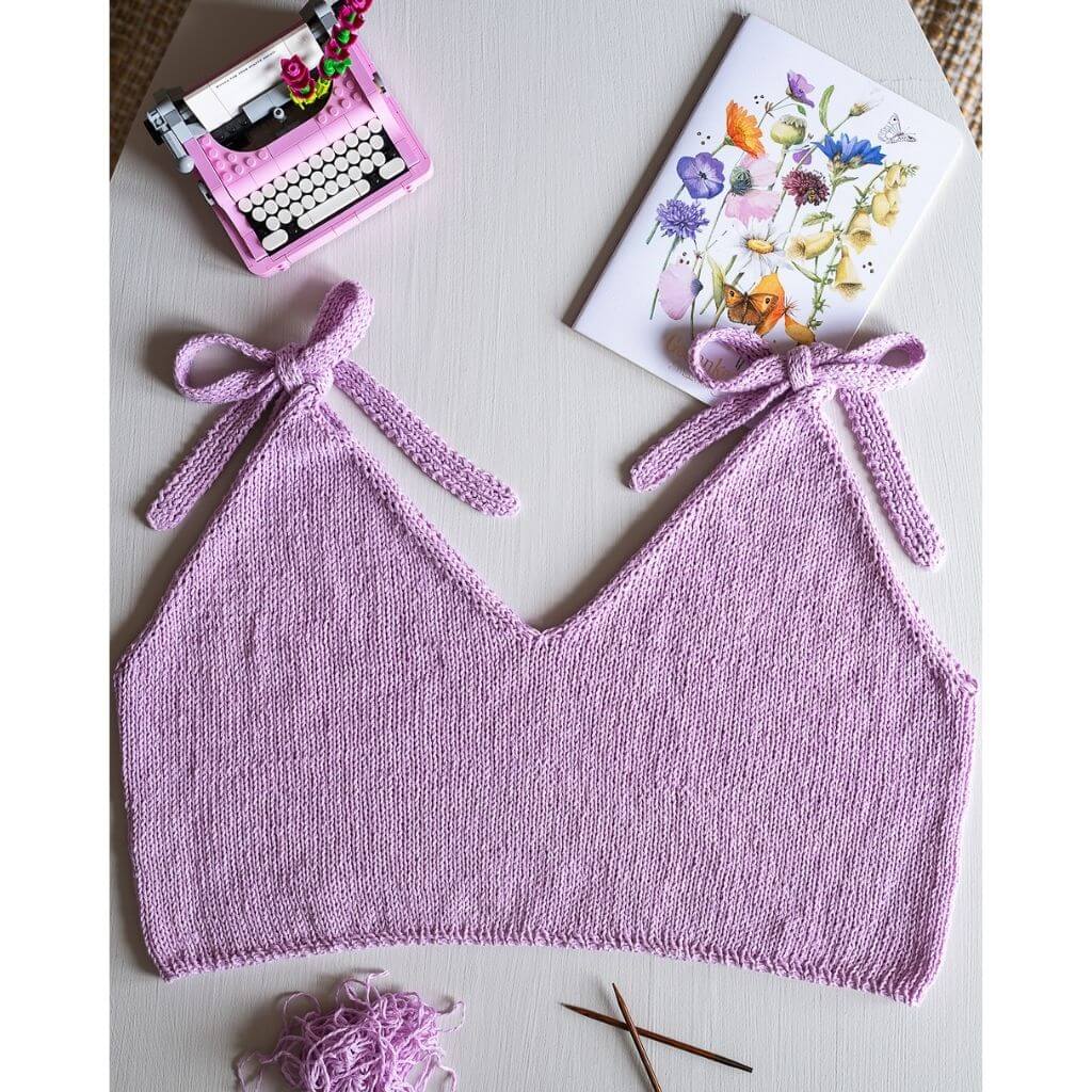 Bowline Top Strickanleitung - Wisteria Knitting (PDF) - Image 5