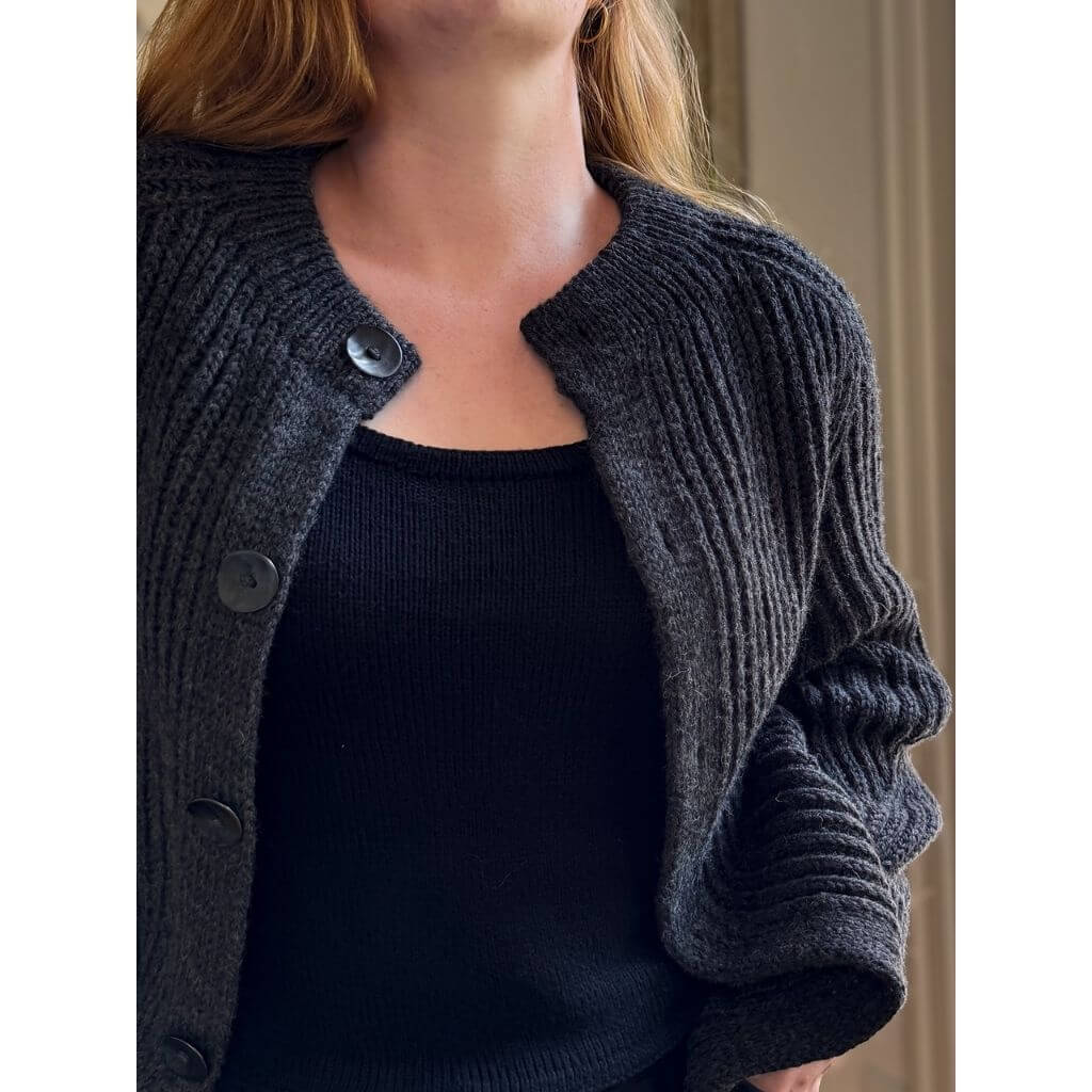 Brioche Bliss Jacke Strickanleitung - Rust Knitwear (PDF) - Image 4