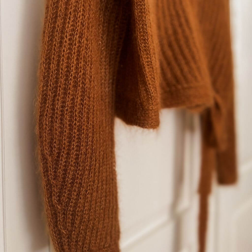 Brioche Bliss Wrap Cardigan Strickanleitung - Rust Knitwear (PDF) - Image 8