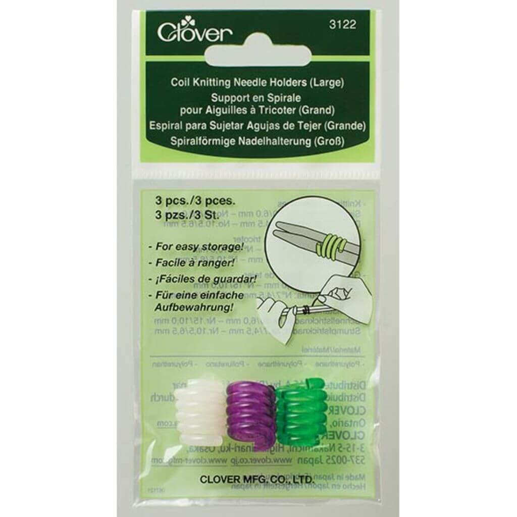 Clover Spiralförmige Nadelhalterung groß, 3 Stk.