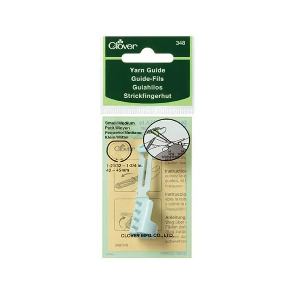 Clover Strickfingerhut blau