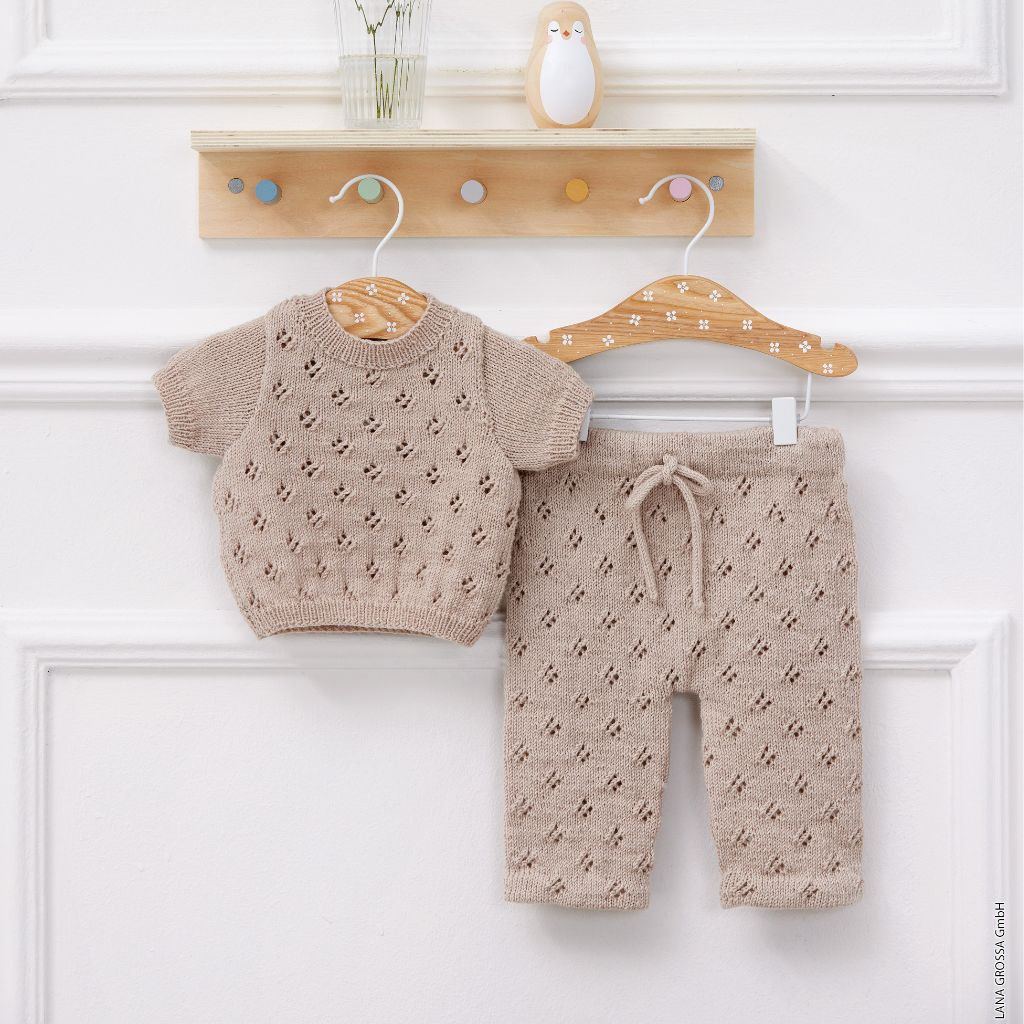Kurzarmpulli Baby Strickaleitung - Lana Grossa (Heft) - Image 3