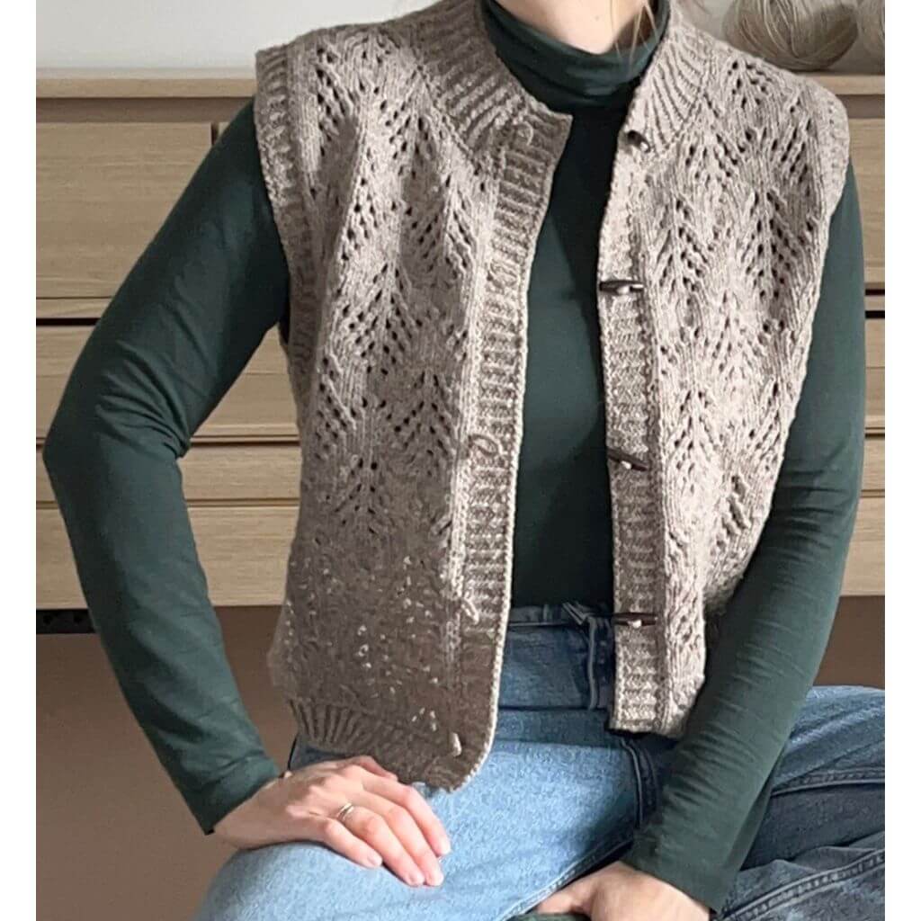 Cosy Hey Ho Vest Strickanleitung - Knitting For Else (PDF) - Image 2