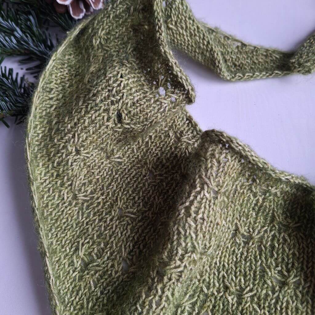 Cosy Luisa Shawl Strickanleitung - Madame Nadelspiel (PDF) - Image 2
