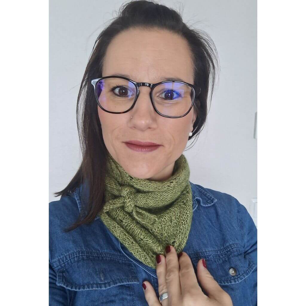 Cosy Luisa Shawl Strickanleitung - Madame Nadelspiel (PDF) - Image 4