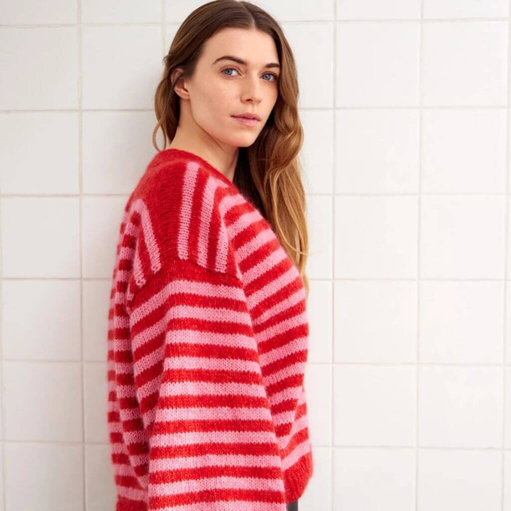 Damen Strickjacke Hilton Cardigan Strickanleitung - Sandnes Garn (Heft) - Image 4