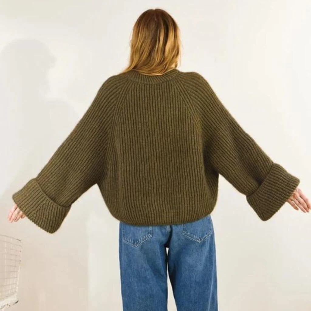 Damen Strickjacke Penny Cardigan Strickanleitung - Sandnes Garn (Heft) - Image 3