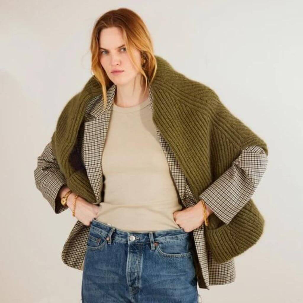 Damen Strickjacke Penny Cardigan Strickanleitung - Sandnes Garn (Heft) - Image 4