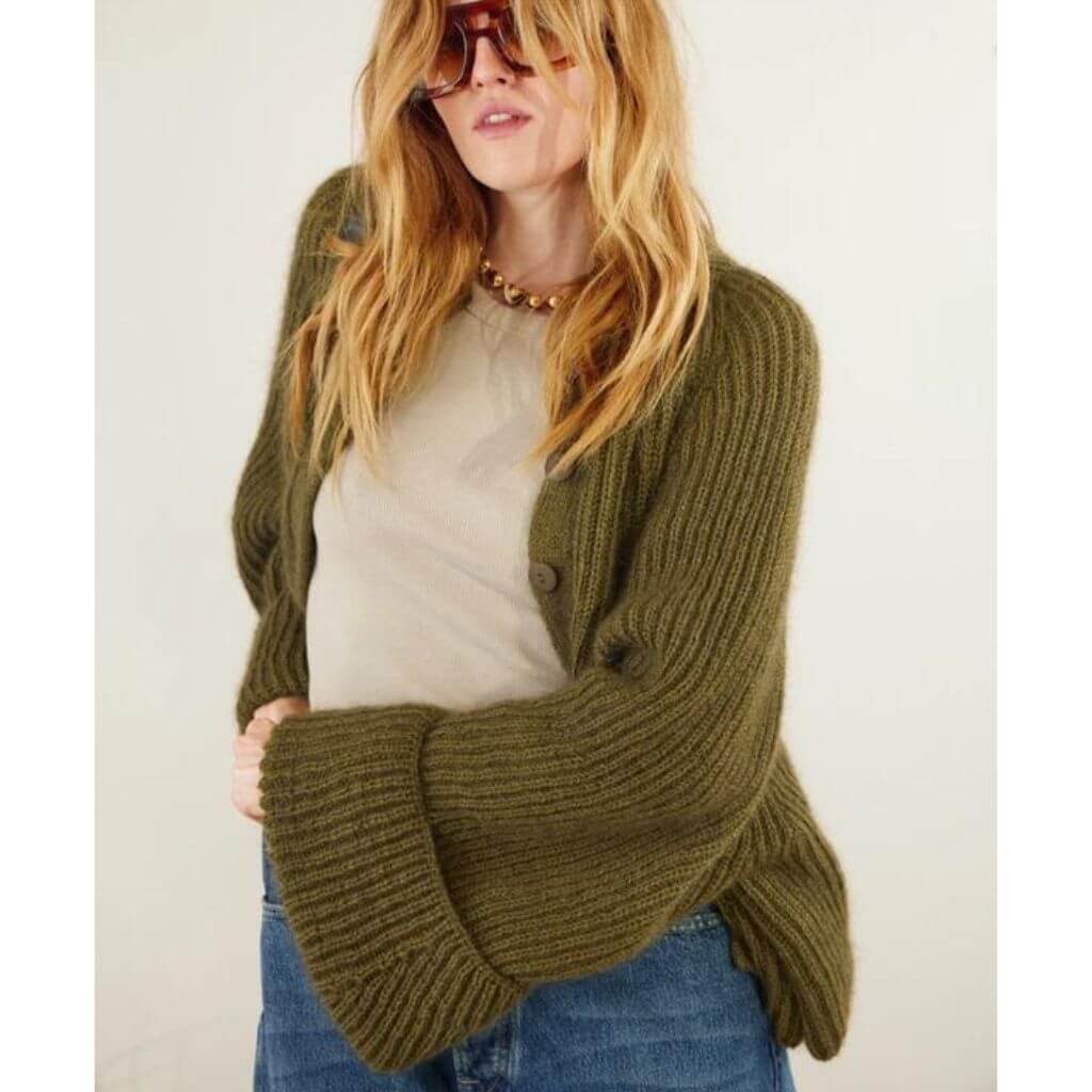 Damen Strickjacke Penny Cardigan Strickanleitung - Sandnes Garn (Heft) - Image 5