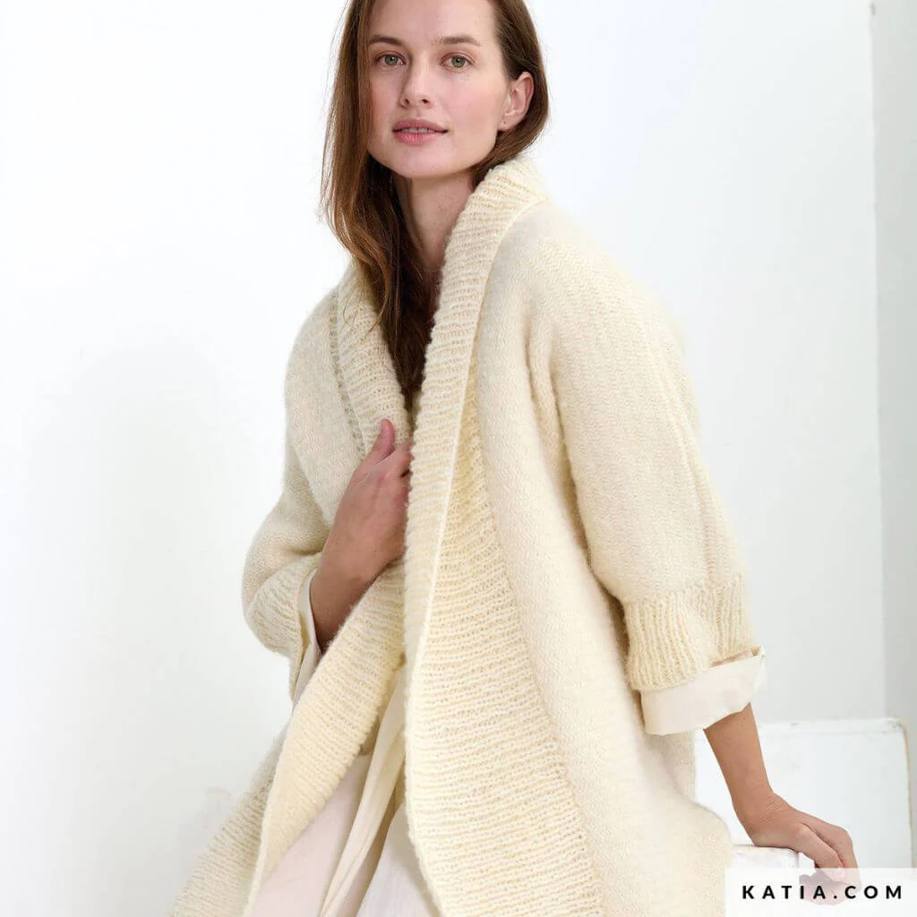 Elegante Jacke Strickanleitung - Katia (Heft)