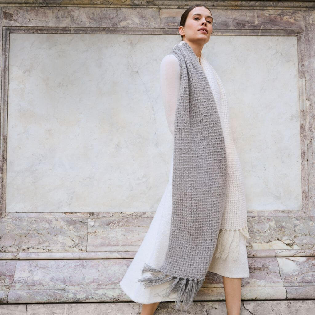 Eleganter Schal Strickanleitung - Lana Grossa (Heft)