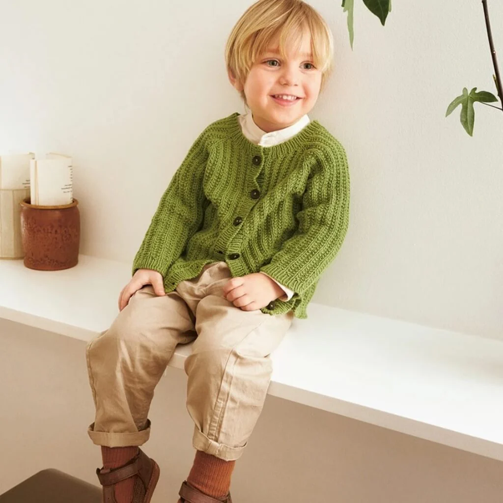 Ellis Cardigan Baby Strickanleitung - Sandnes Garn (Heft) - Image 6