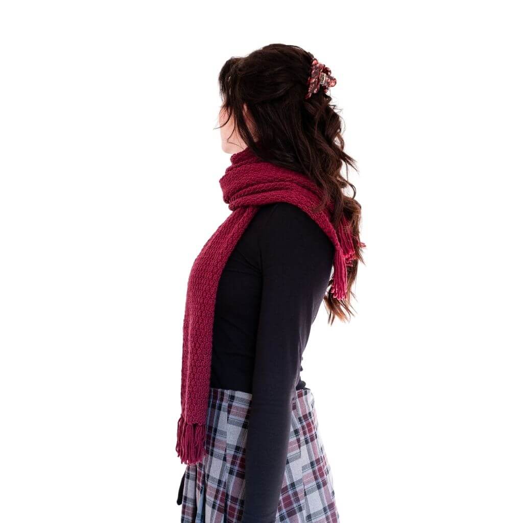 Falling Leaves Schal Strickanleitung - Wisteria Knitting (PDF) - Image 4