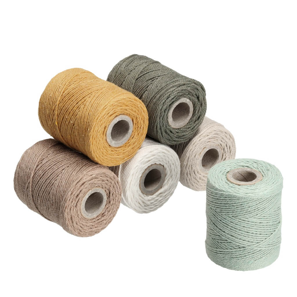 Filani Lieblingsgarn - Natur Set aus 6 x Premium Garn 1 mm - Image 2