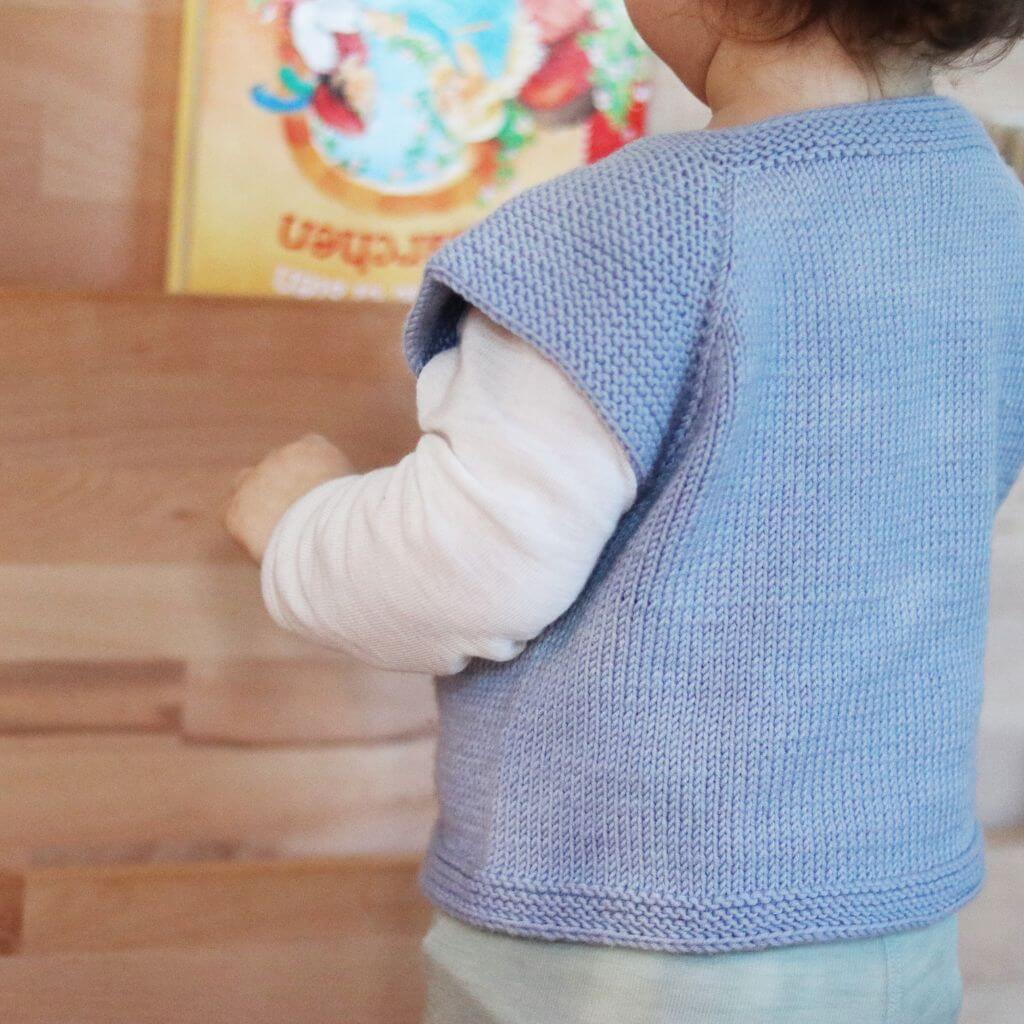 Garda Vest Mini Strickanleitung - Frau Riedel strickt (PDF) - Image 3