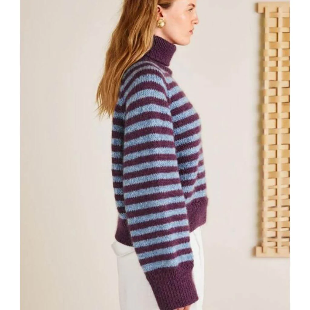 Gestreifter Pullover South Sweater Strickanleitung - Sandnes Garn (Heft) - Image 3