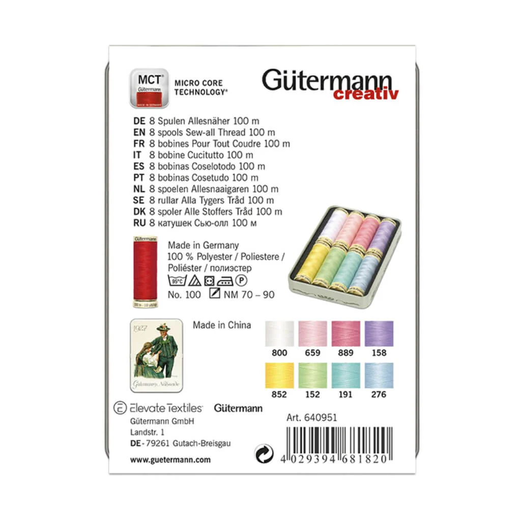 Gütermann Nostalgie-Box Allesnäher pastell - Image 4