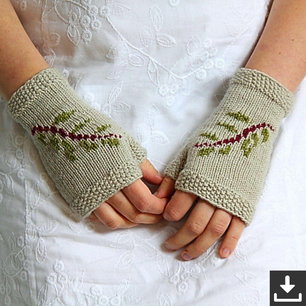 Handstulpen Amrei Strickanleitung - Mairlynd (PDF)