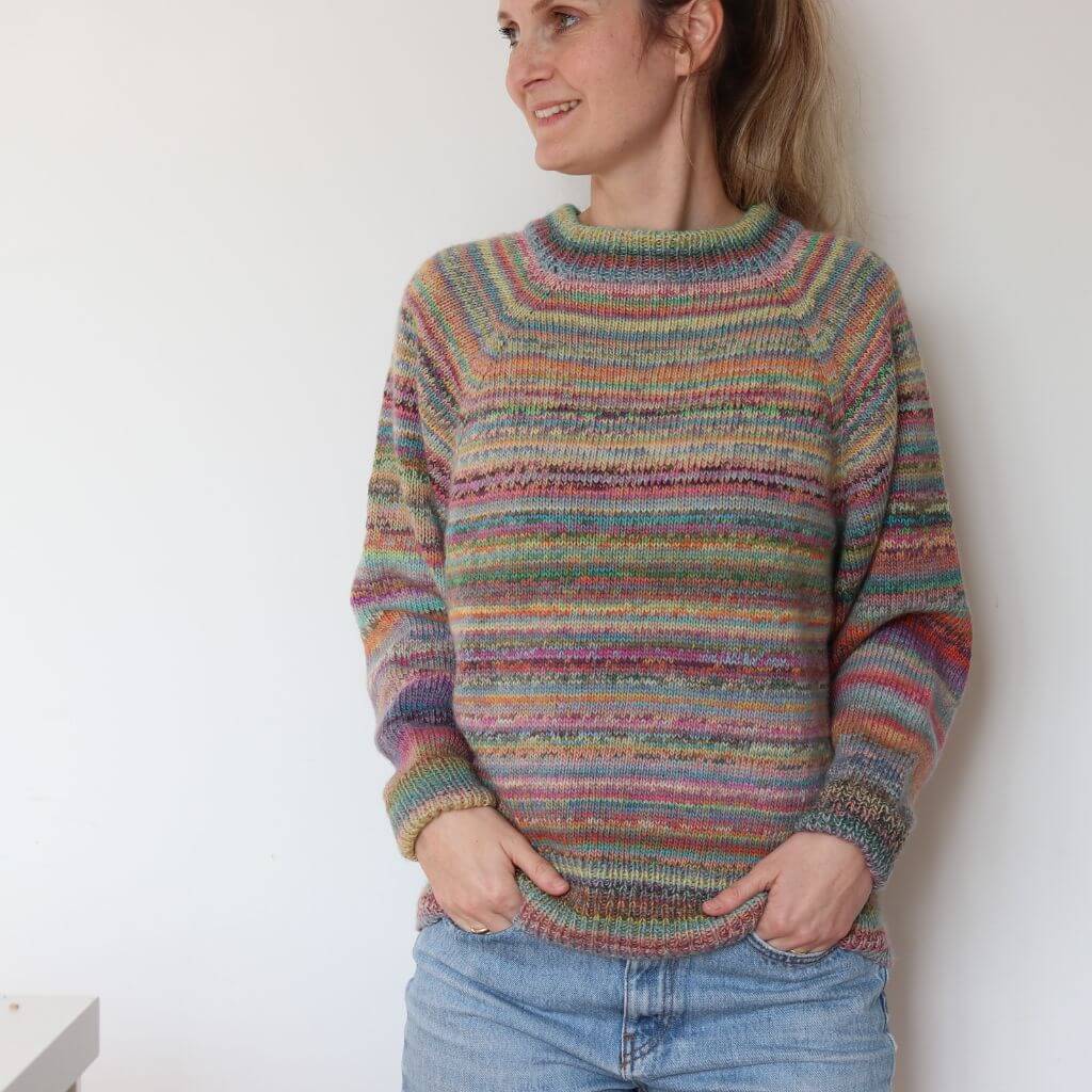Happy Sweater Maxi Strickanleitung - Frau Riedel strickt (PDF) - Image 6