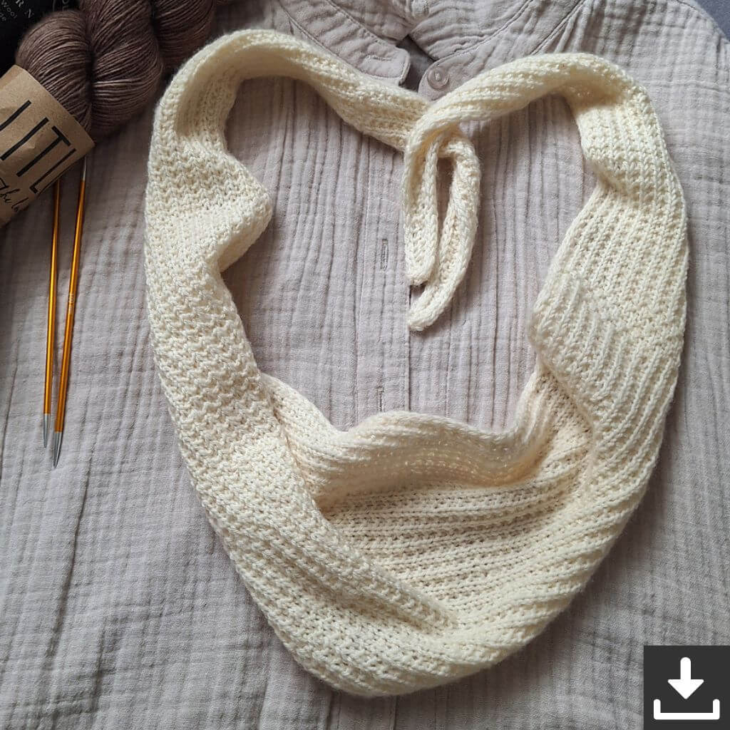 Hedi Scarf Strickanleitung - Madame Nadelspiel (PDF)