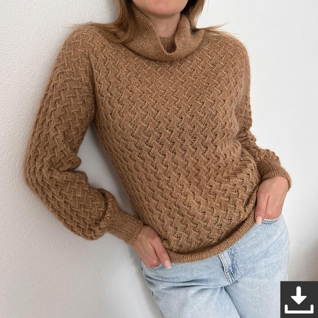 Pullover Josephine Sweater Strickanleitung - Rita Koch (PDF)