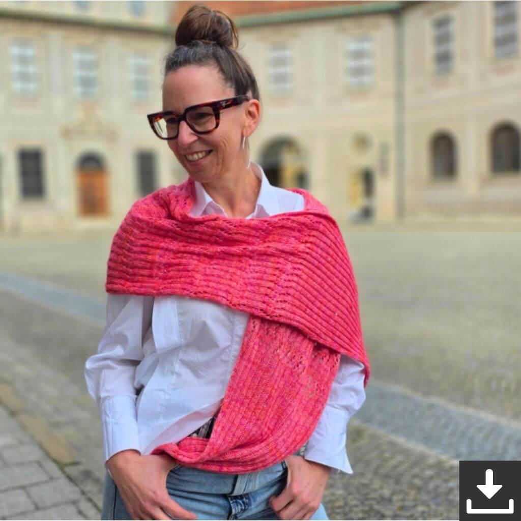 Kariba Schal Strickanleitung - Joél Joél Design (PDF)