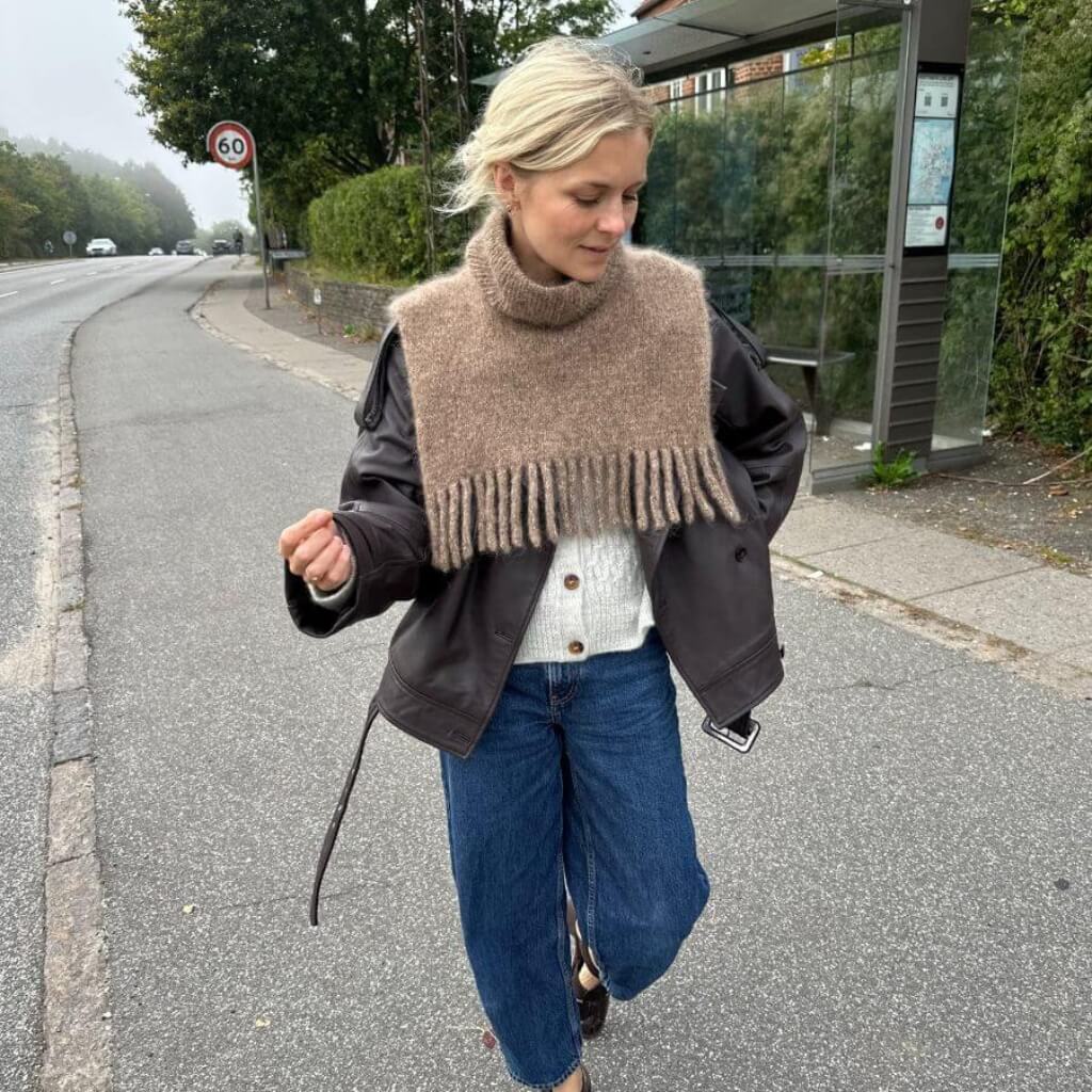 Kragenschal Nora Neck Strickanleitung - PetiteKnit (Heft)