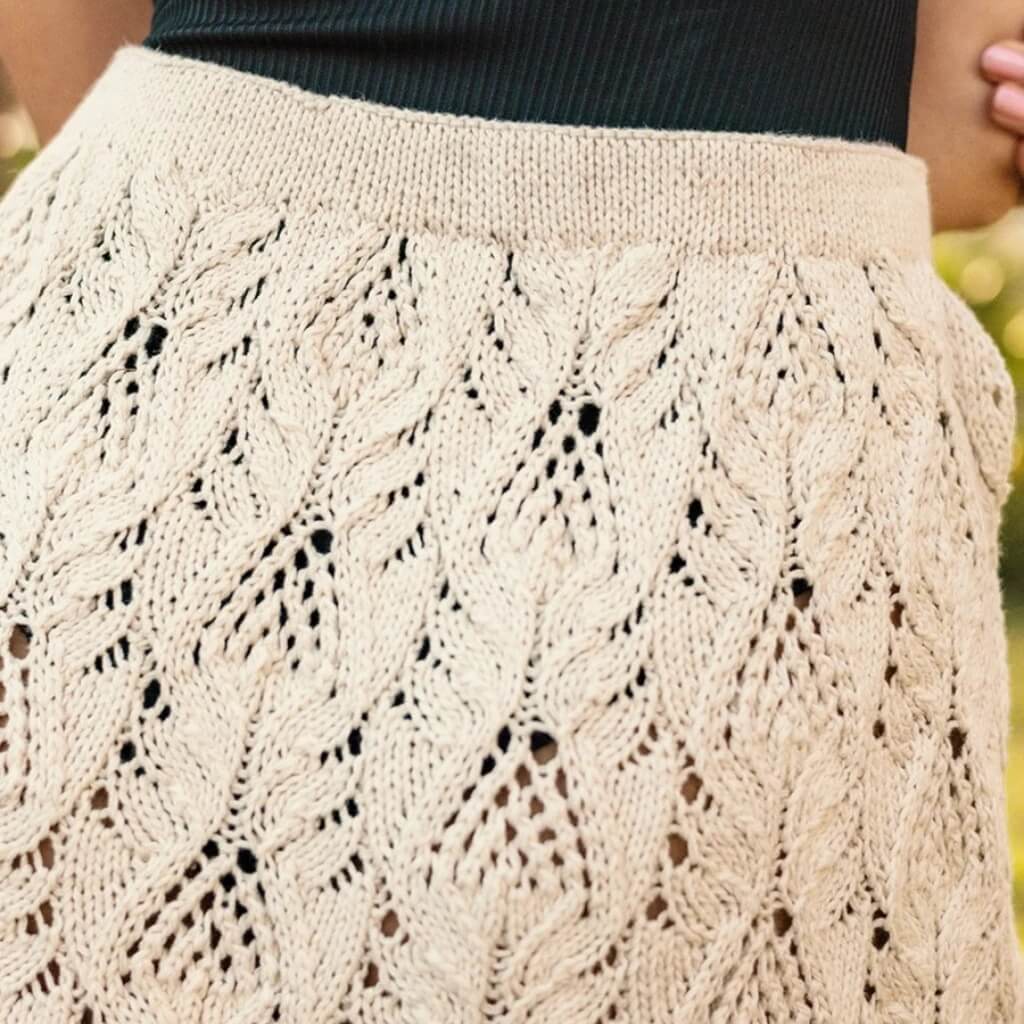 Kurzer Rock Summer Skirt & Top Strickanleitung - Sandnes Garn (Heft) - Image 5