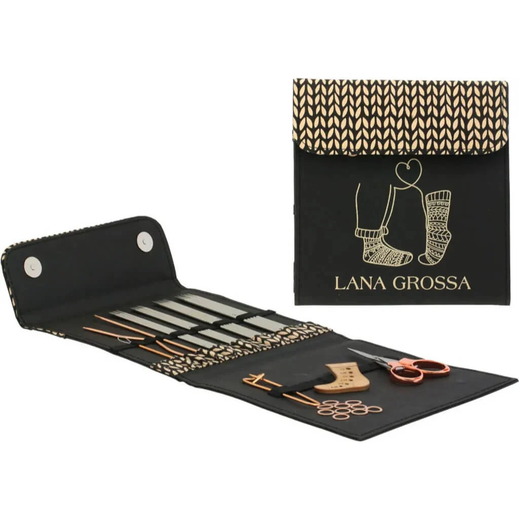 Lana Grossa Sockennadel-Set Deluxe Edelstahl - Image 4