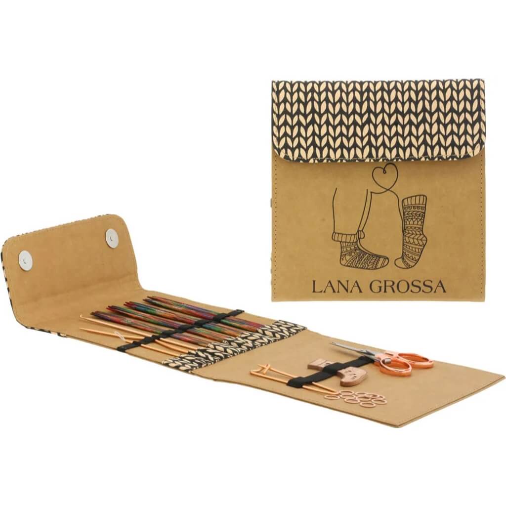 Lana Grossa Sockennadel-Set Deluxe Holz - Image 3