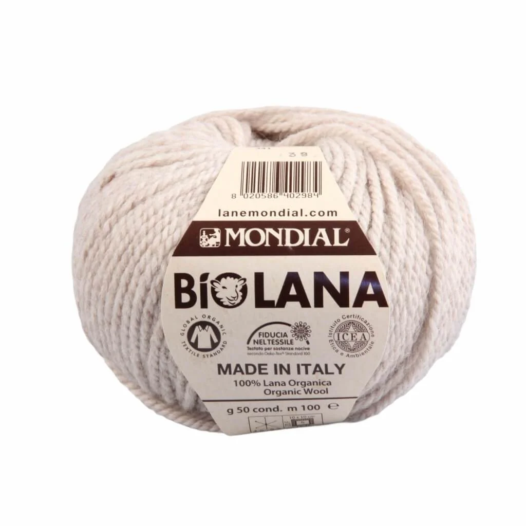 Lane Mondial Bio Lana 50g - Bio Wolle - Image 5