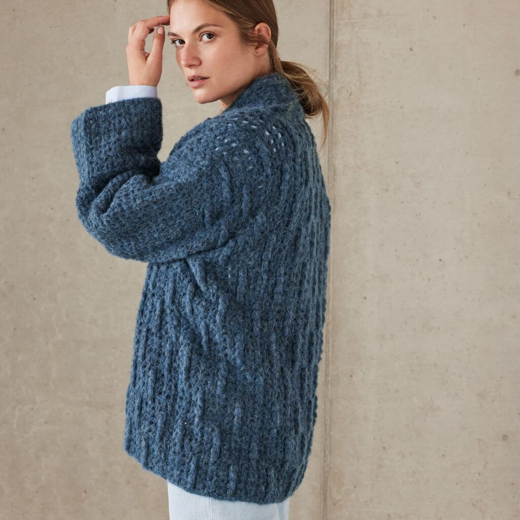 Oversize Cardigan Häkelanleitung - Lana Grossa (Heft) - Image 2