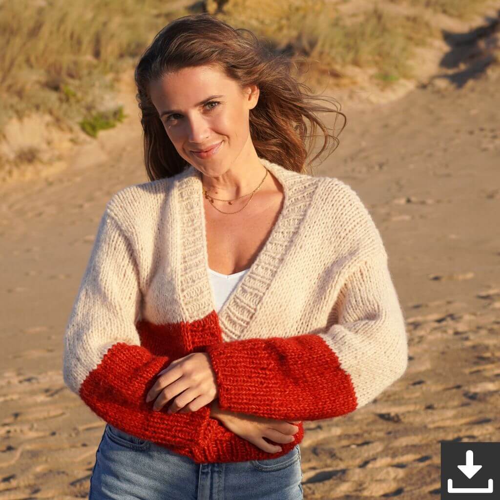 Lisboa Cardigan Strickanleitung - Judith Jelena (PDF)
