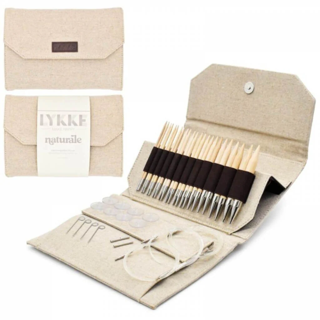 Lykke Nadelspitzen-Set Naturale Beige