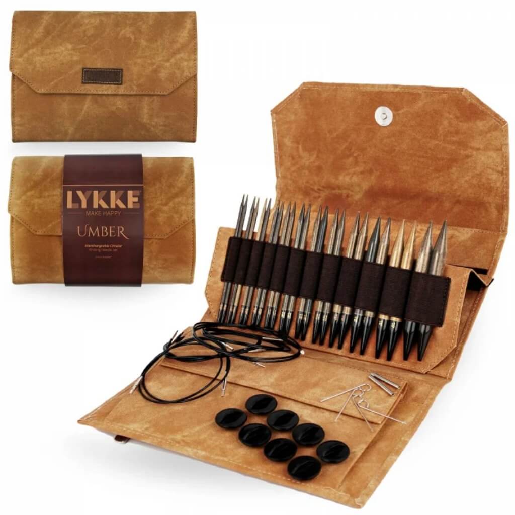 Lykke Rundstricknadel Set - Umber