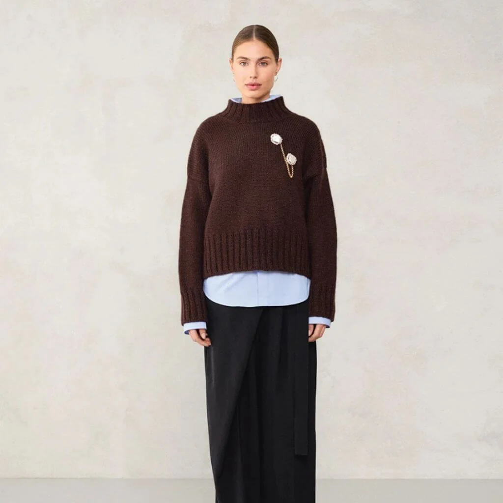 Mindy Sweater Chunky Edition Strickanleitung - Sandnes Garn (Heft)