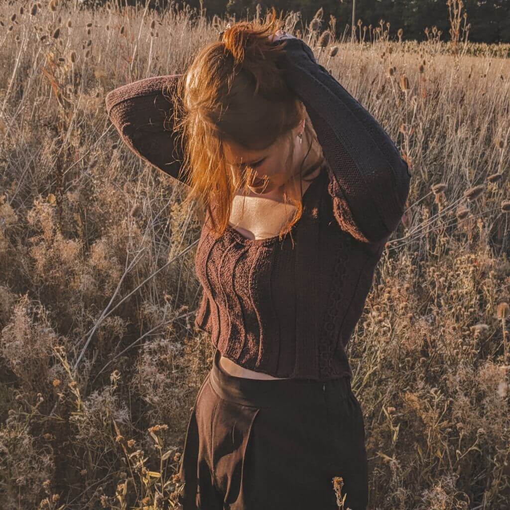 Pullover Morticia Sweater Strickanleitung - Yarn me Up (PDF) - Image 4